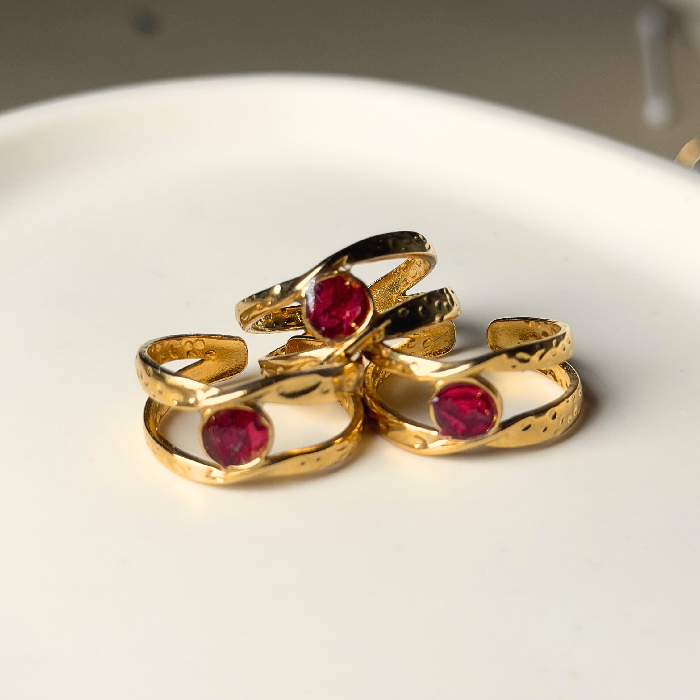 Anello Rosa Rossa